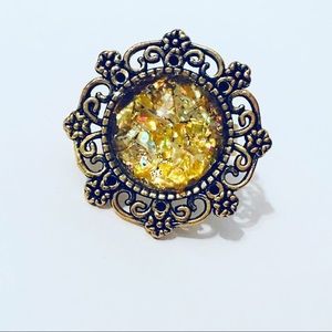 Goldburst Ring
